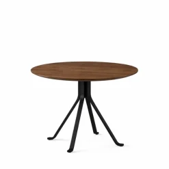 Blink sidebord Ø60 cm, valnød fra Stellar Works
