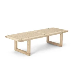 BM0489L Table Bench Special Edition, eg sæbe papirflet af Børge Mogensen
