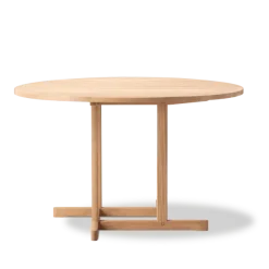 BM80 Shaker spisebord, rundt af Børge Mogensen