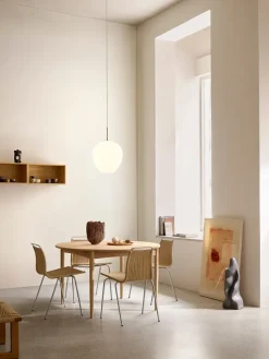 BM0121 Spisebord, sæbebehandlet eg af Børge Mogensen