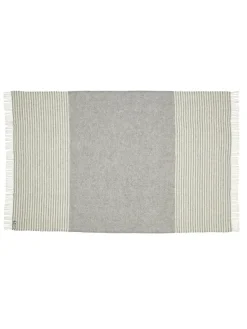 Bogø Plaid, light nordic grey fra Silkeborg Uldspinderi