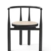 Bukowski Chair m. Fransk Flet, sort fra New Works