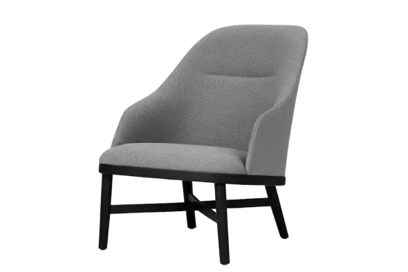 Bund loungestol, sort eg, Hallingdal 130 fra Stellar Works