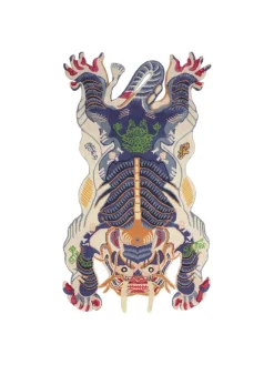 Burma Dragon Rug Large fra Bongusta