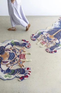 Burma Dragon Rug Small fra Bongusta