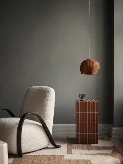 Buur Lounge Chair, nordic bouclé fra Ferm Living