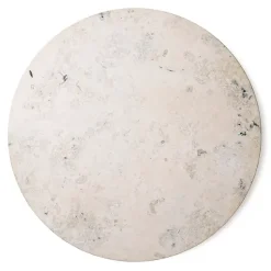 Cabin bord Ø130, beige marmor fra Vipp