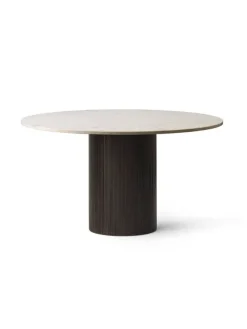 Cabin bord Ø130, beige marmor fra Vipp