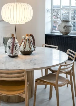 Cabin Stol med lædersæde fra Vipp