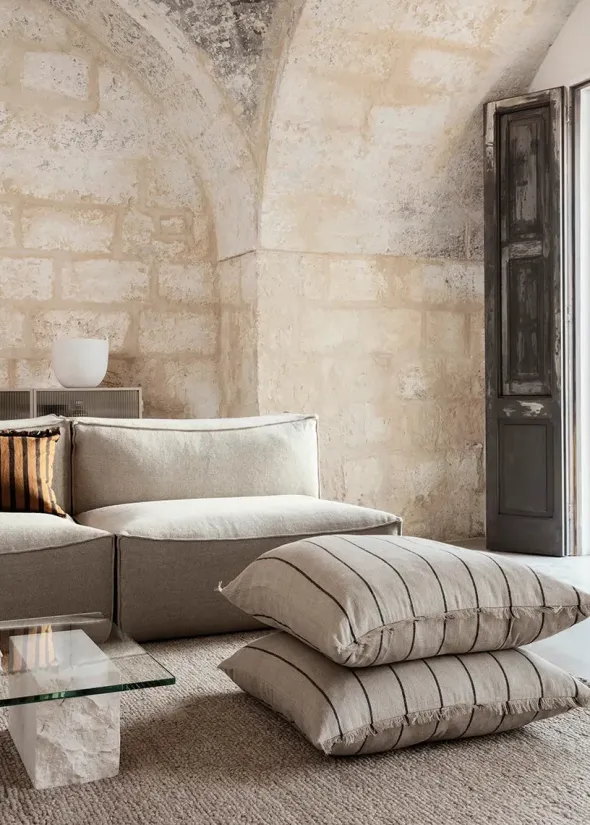 Calm pude 78x78 cm fra Ferm Living