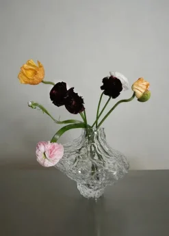 Canyon Vase Large, clear fra Hein studio