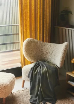 Caracas Plaid, umber fra Silkeborg Uldspinderi