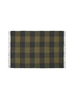 Caracas Plaid, umber fra Silkeborg Uldspinderi