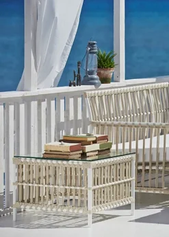 Caroline Exterior Sidebord, Dove White fra Sika-Design