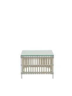 Caroline Exterior Sidebord, Dove White fra Sika-Design