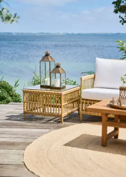 Caroline Exterior Sidebord, Natural fra Sika-Design