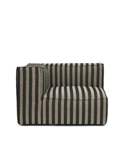 Catena Armrest Left Louisiana, sand/black fra Ferm Living