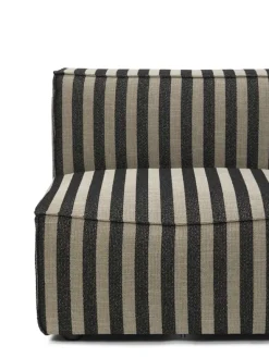 Catena Sofa Center Louisiana, sand/black fra Ferm Living