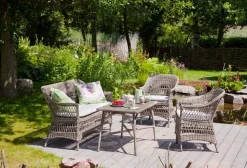 Charlot Havestol, Antique Grey fra Sika-Design