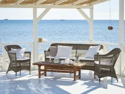 Charlot Havestol, Antique Grey fra Sika-Design