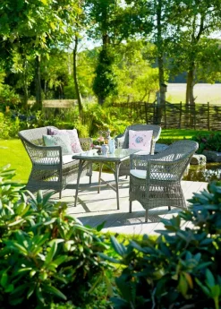 Charlot 2-pers Havesofa, Antique Grey fra Sika-Design