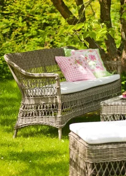Charlot 3-pers Havesofa, Antique Grey fra Sika-Design