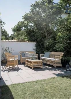 Charlot 2-pers Havesofa, Natural fra Sika-Design