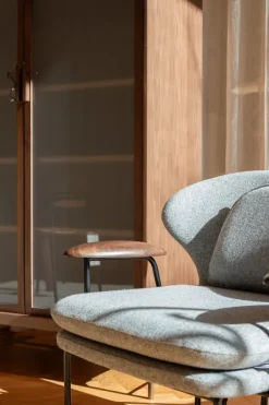 Chillax loungestol i valnød, Melange Nap 111 fra Stellar Works