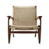CH25 Loungestol, valnød olie af Hans J. Wegner