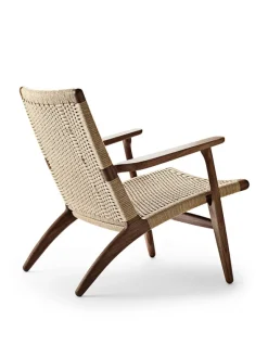 CH25 Loungestol, valnød olie af Hans J. Wegner