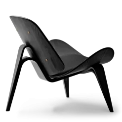 CH07 Skalstol, eg sortmalet/Thor 301 af Hans J. Wegner