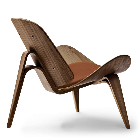 CH07 Skalstol, valnød olie/Thor 307 af Hans J. Wegner