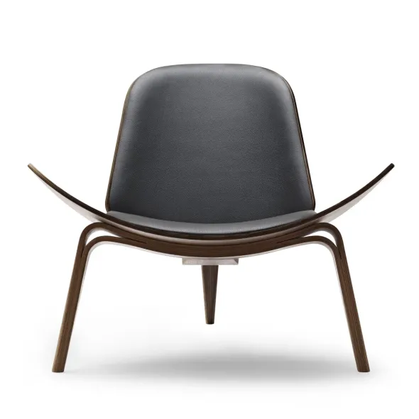 CH07 Skalstol, valnød olie/Thor 301 af Hans J. Wegner