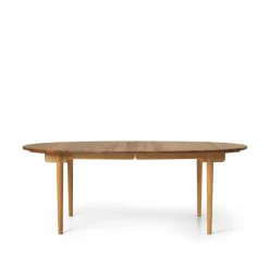 CH338 Spisebord, Teak Mix Special Edition inkl. 1 tillægsplade fra Carl Hansen & Søn