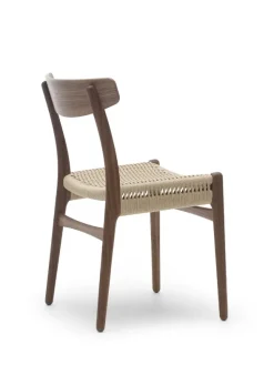 CH23 Spisestol, valnød olie af Hans J. Wegner