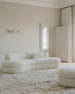 Coda sofa, configuration 8 Dark Zink fra New Works