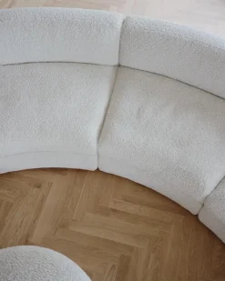 Coda sofa, configuration 8 Dark Zink fra New Works