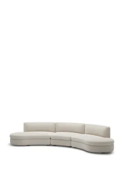 Coda sofa, configuration 8 Dark Zink fra New Works