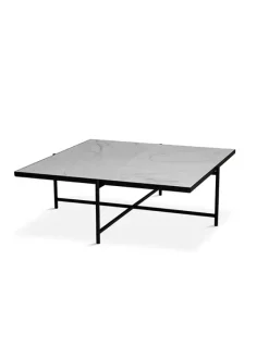 Coffee Table 90, hvid marmor fra HANDVÄRK