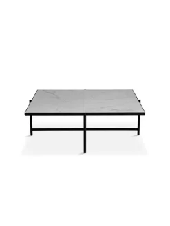 Coffee Table 90, hvid marmor fra HANDVÄRK