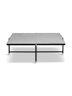 Coffee Table 90, hvid marmor fra HANDVÄRK