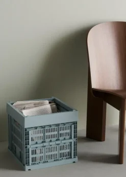 Colour Crate Cube, Dusty blue fra Hay