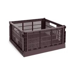 Colour Crate Large Square, Bordeaux fra Hay