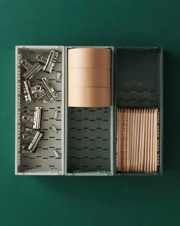 Colour Crate Mini Oblong, Dusty blue fra Hay