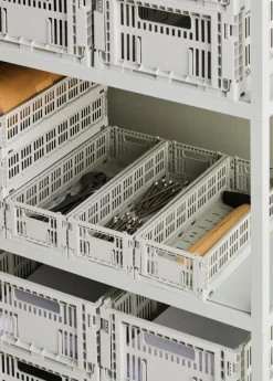 Colour Crate Mini Oblong, Grey fra Hay