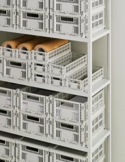 Colour Crate Mini Oblong, Grey fra Hay