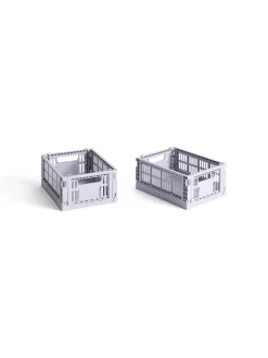 Colour Crate Mini 2 Stk., lavender fra Hay