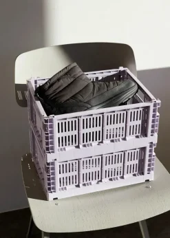 Colour crate M, lavender fra Hay