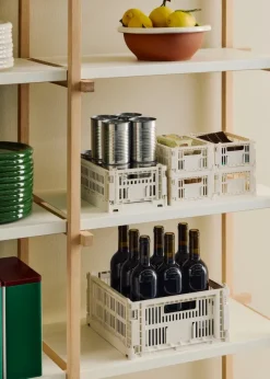 Colour crate M, off white fra Hay