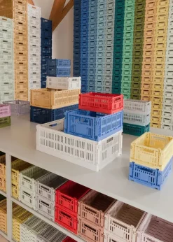 Colour crate S, electric blue fra Hay